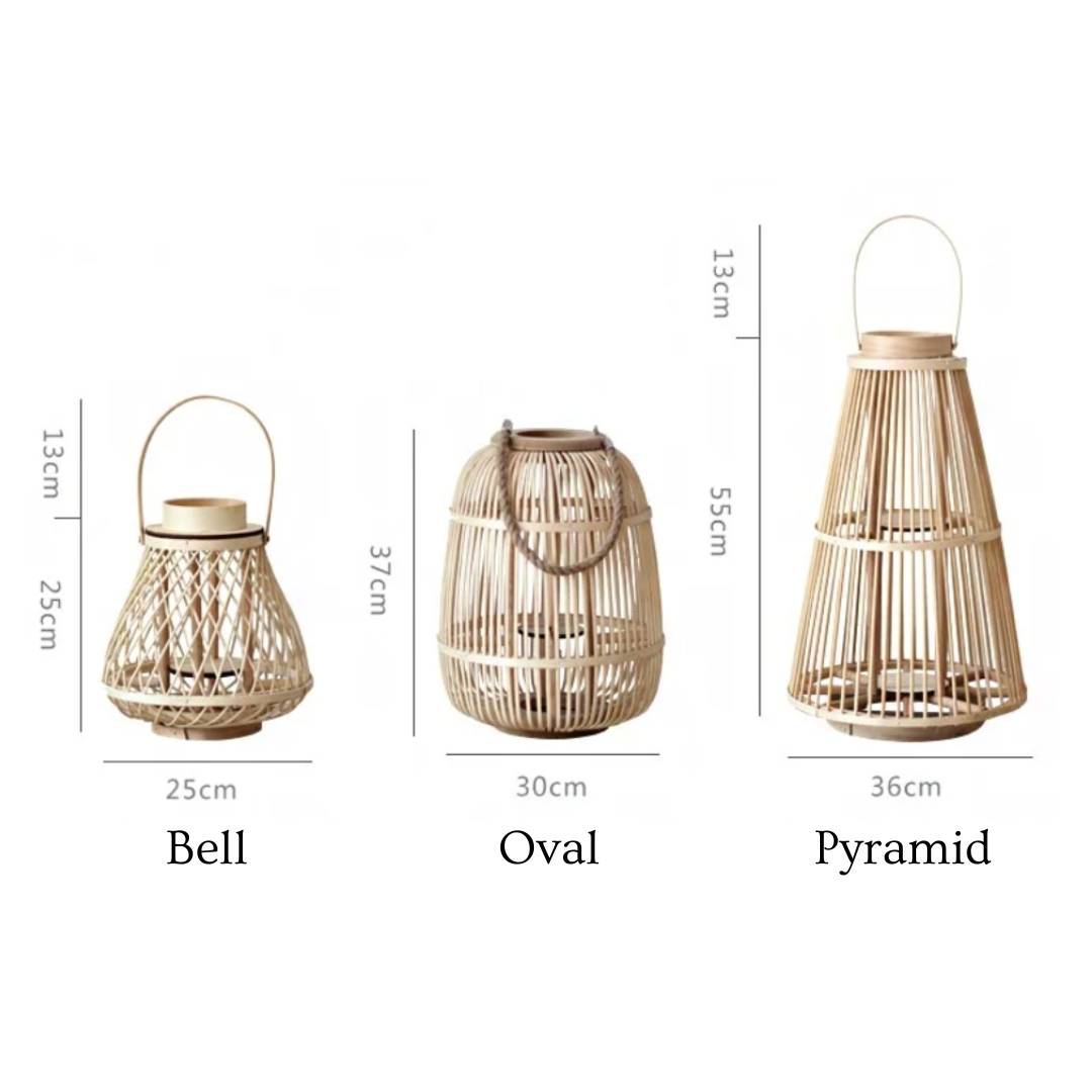 Woven Rattan Lanterns