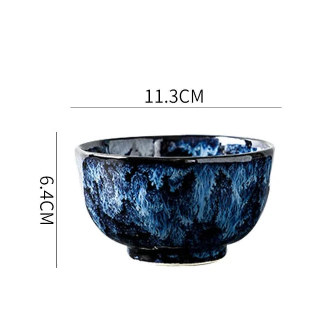 Blue Eclipse 10-Piece Dinnerware Set