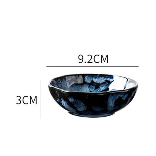 Blue Eclipse 10-Piece Dinnerware Set