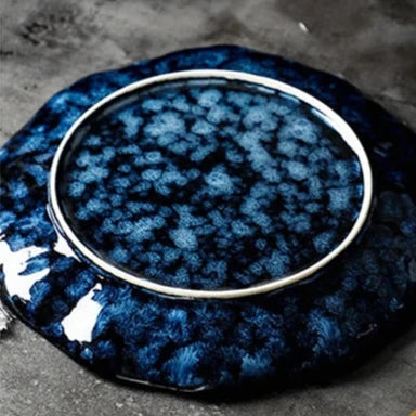 Blue Eclipse 10-Piece Dinnerware Set