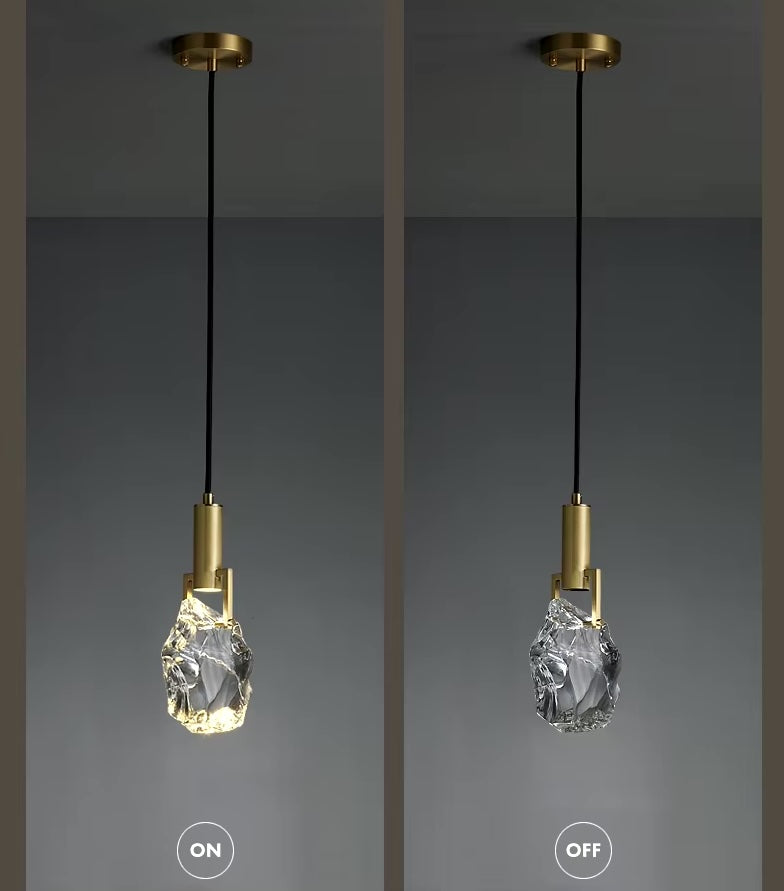 Crystal Drop Pendant Light