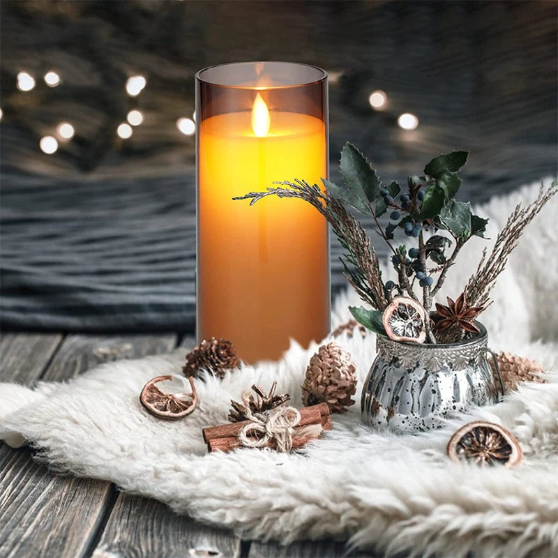 Flameless LED Candle 3-Piece Set