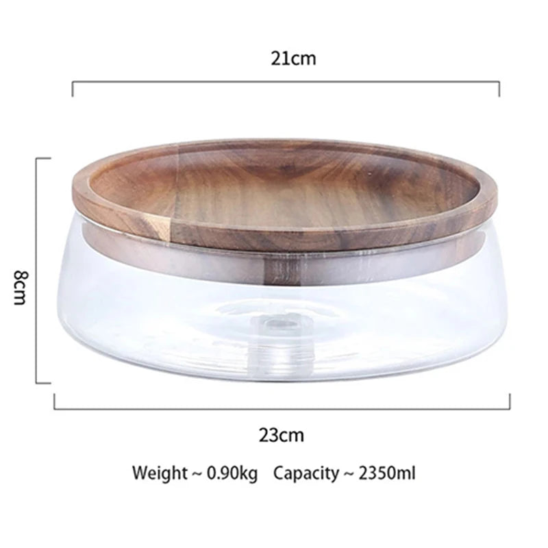 Wooden Airtight Container