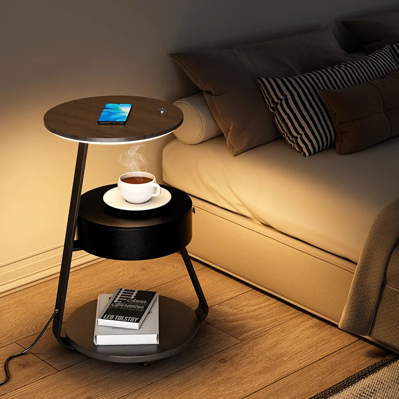 LED Wireless Charging Nightstand