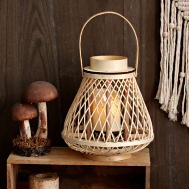 Woven Rattan Lanterns