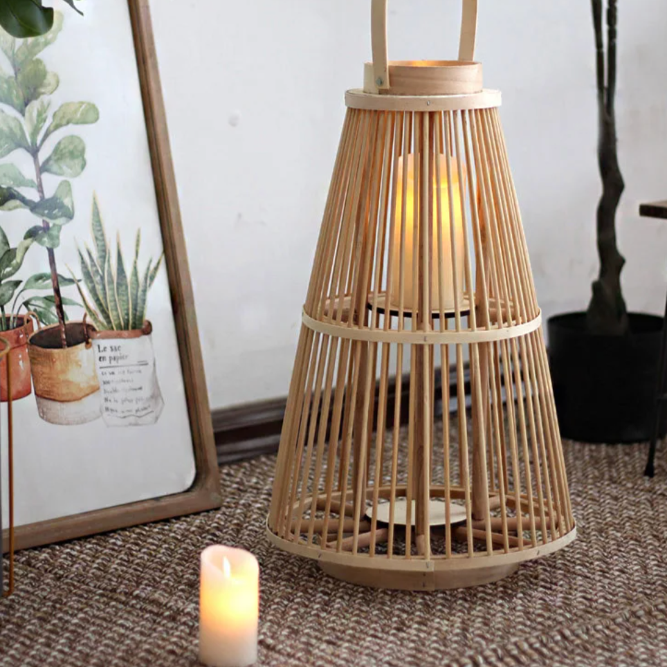 Woven Rattan Lanterns