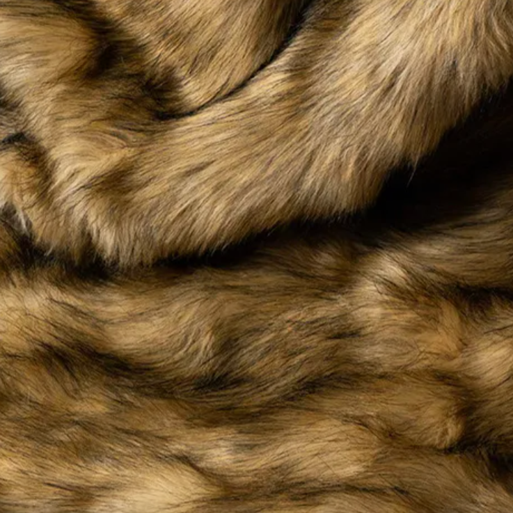 Nordic Faux Fur Throw