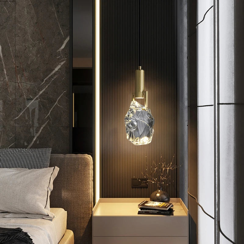 Crystal Drop Pendant Light