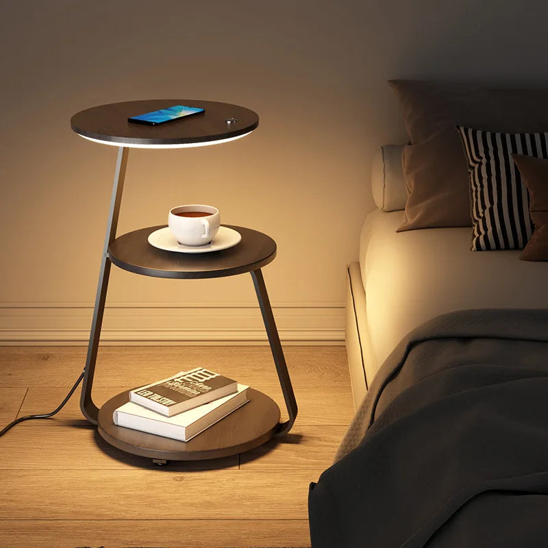 LED Wireless Charging Nightstand