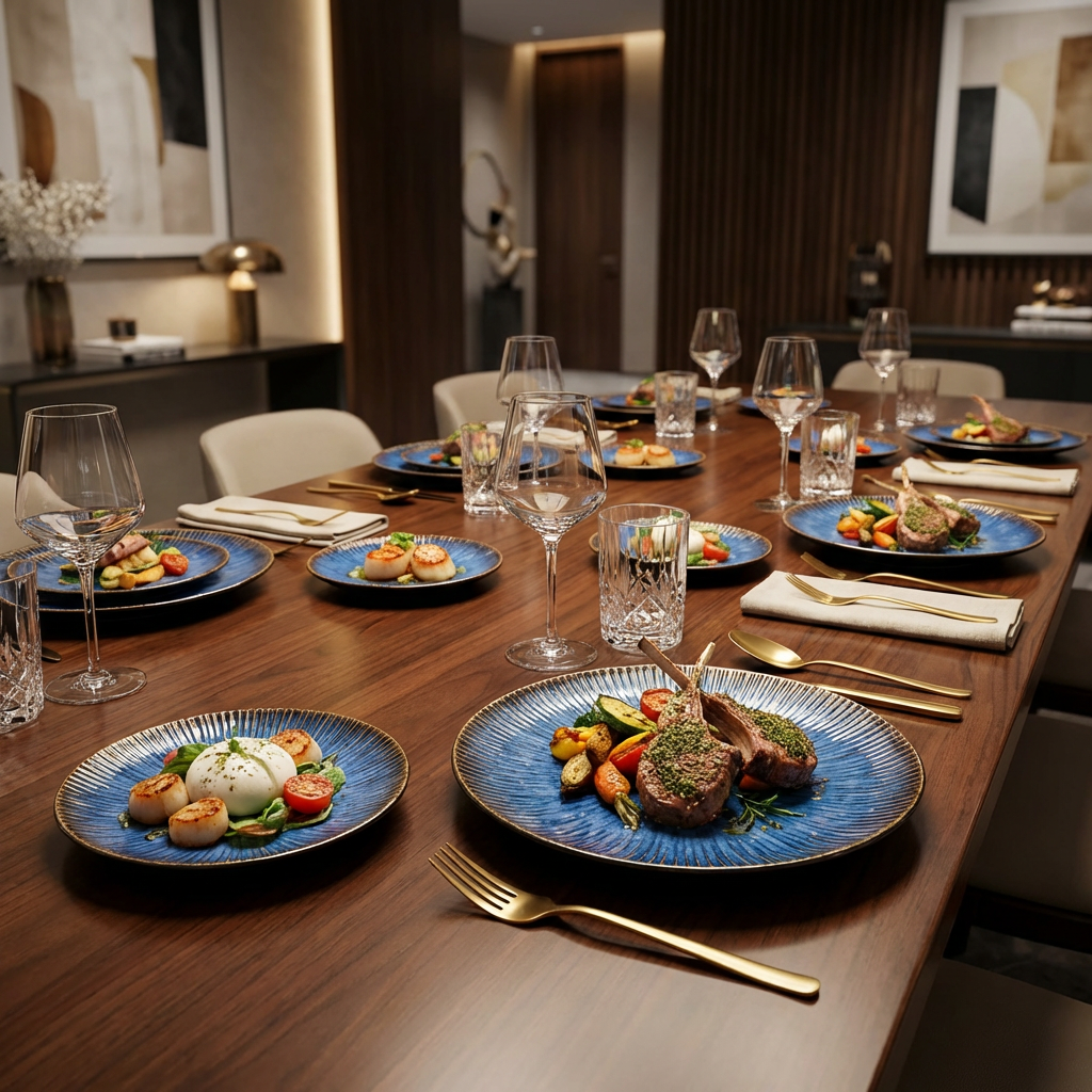 Eclipse Blue 8-Piece Plate Set – West Sombrio Eclipse Blue 8-Piece Plate Set – West Sombrio
