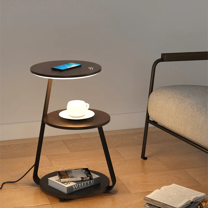 LED Wireless Charging Nightstand