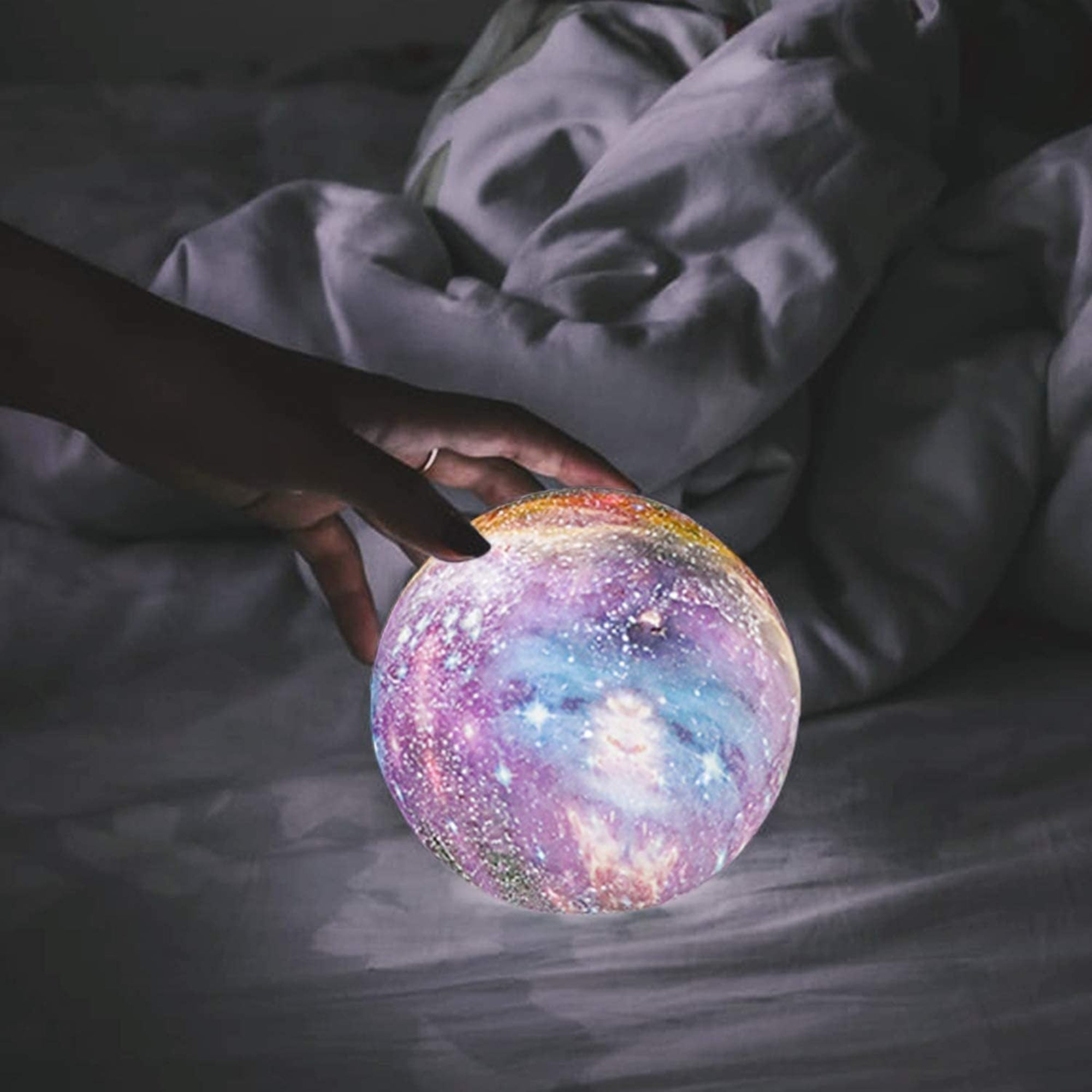 Portable Galaxy Moon Lamp