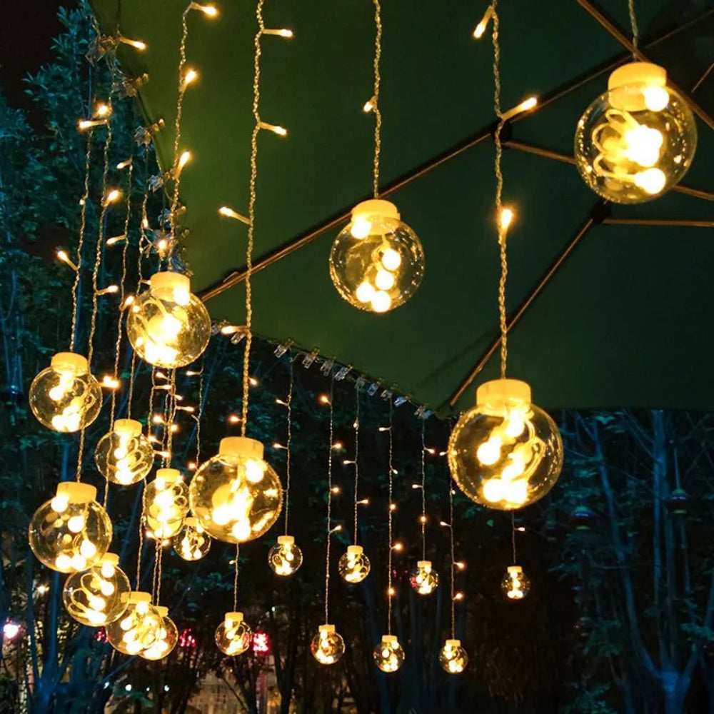 Solar Outdoor String Lights