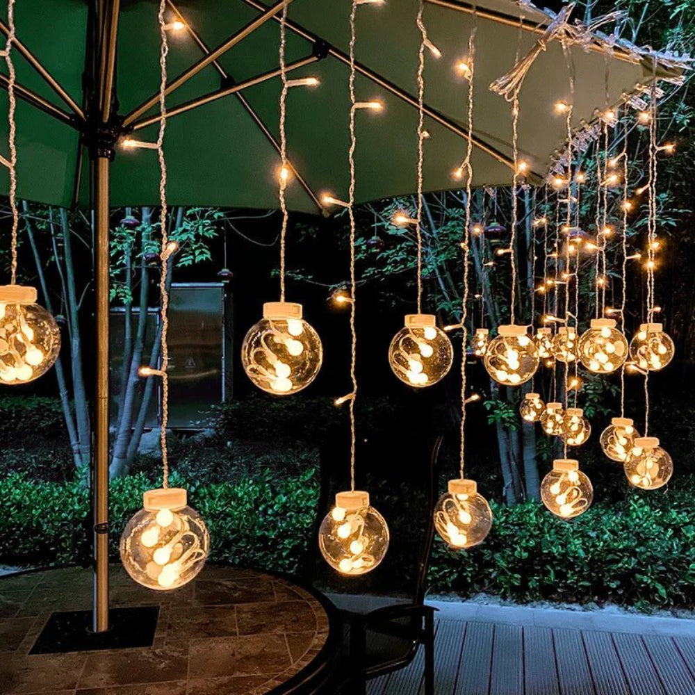 Solar Outdoor String Lights