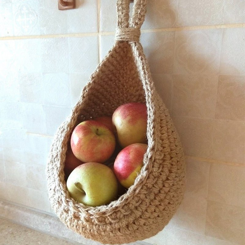 Boho Hanging Storage Baskets